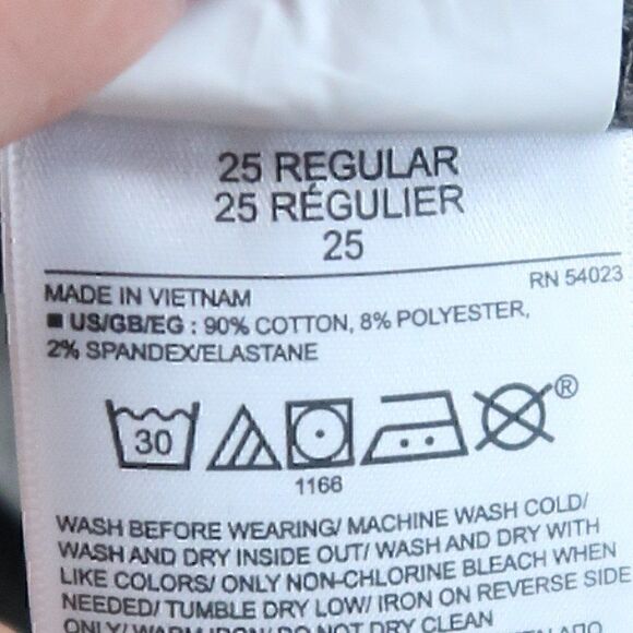 GAP 1969 BROWN VELVET SIDE ZIP LEGGING MID RISE STRETCH SIZE 25 REGULAR NWT - Picture 4 of 11